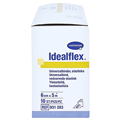 IDEALFLEX Binde 6 cm 10 Stück - Linke Seite