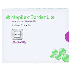 MEPILEX Border Lite Schaumverb.4x5 cm steril 10 Stck - Vorderseite