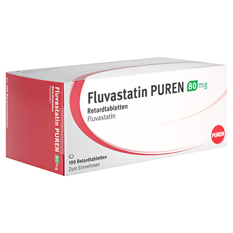 Fluvastatin PUREN 80mg 100 Stck N3