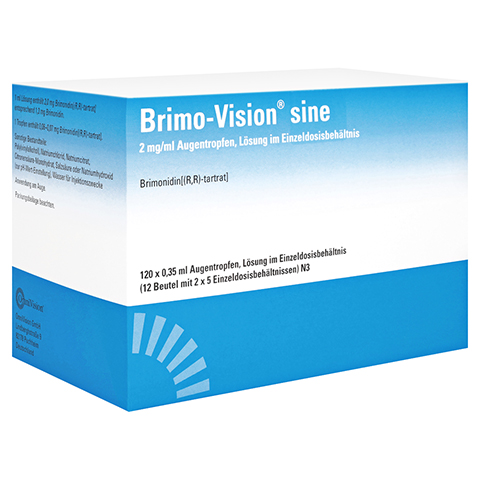 Brimo-Vision sine 2mg/ml Augentropfen 120 Stck N3