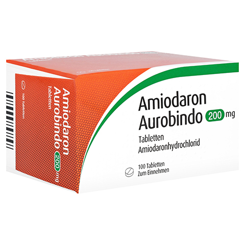 Amiodaron Aurobindo 200mg 100 Stck N3