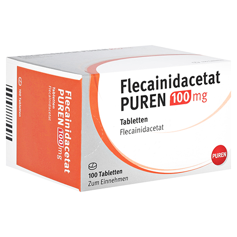 FLECAINIDACETAT PUREN 100 mg Tabletten 100 Stck N3