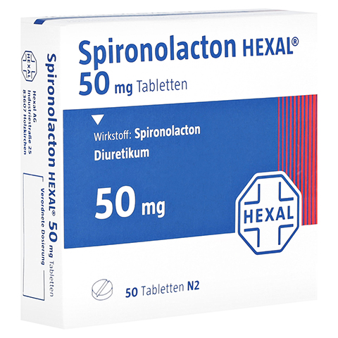 Spironolacton HEXAL 50mg 50 Stck N2