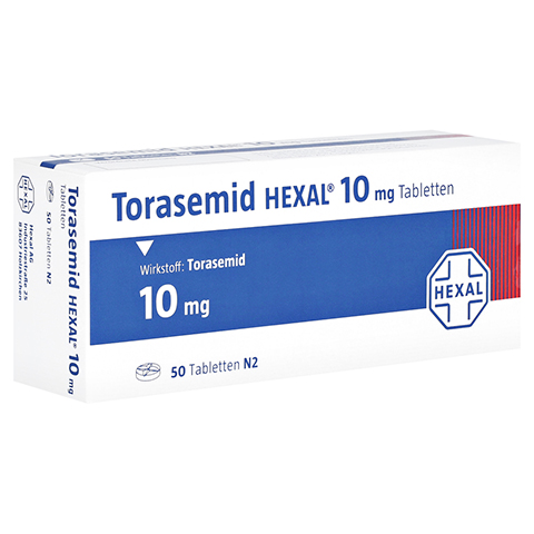 Torasemid HEXAL 10mg 50 Stck N2