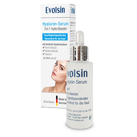 EVOLSIN Hyaluron-Serum 3in1 Hydro Booster 30 Milliliter