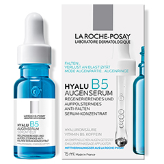 ROCHE-POSAY Hyalu B5 Augenserum + gratis Anthelios UVMune 400 Invisble Fluid LSF 50+ Mini 15ml