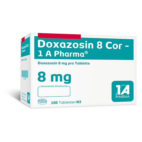 Doxazosin 8 Cor-1A Pharma 100 Stück N3