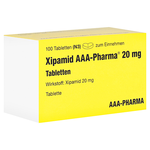 Xipamid AAA-Pharma 20mg 100 Stück N3