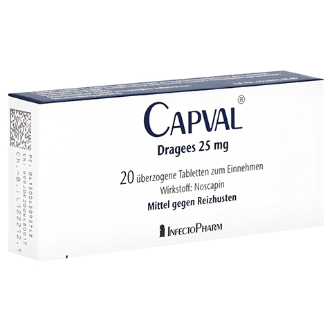 CAPVAL Dragees 25mg 20 Stck N2