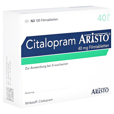 Citalopram Aristo 40mg 100 Stck N3