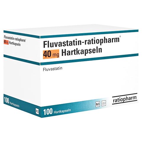 Fluvastatin-ratiopharm 40mg 100 Stck N3