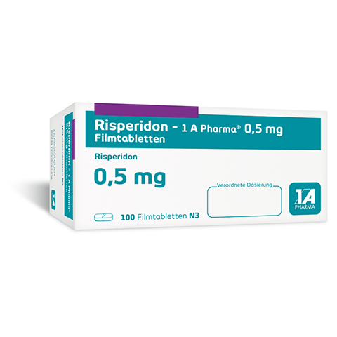 Risperidon-1A Pharma 0,5mg 100 Stück N3