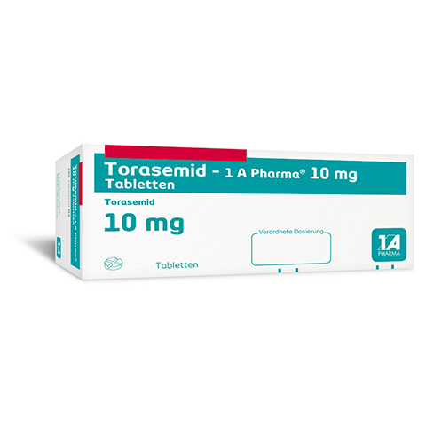 Torasemid-1A Pharma 10mg 50 Stück N2