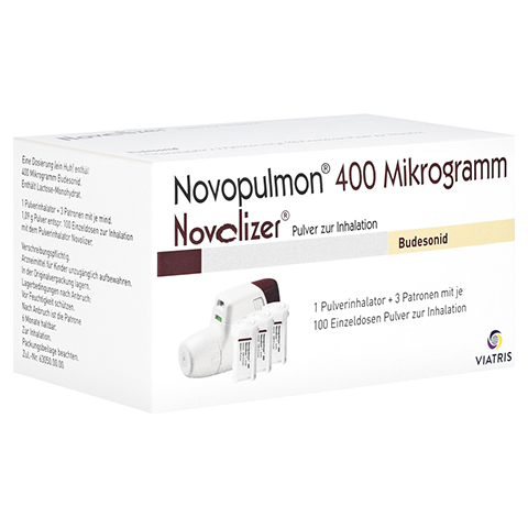 Novopulmon 400 Mikrogramm Novolizer 3x100 Stck