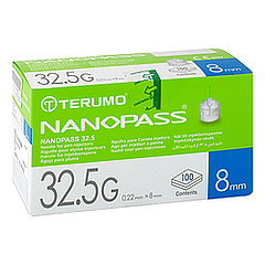 NANOPASS 32,5 Pen Kanüle 32,5 G 0,22x8 mm