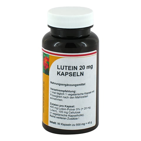 LUTEIN 20 mg Kapseln 90 Stck