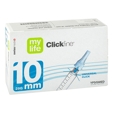 MYLIFE Clickfine Pen-Nadeln 10 mm 100 Stck