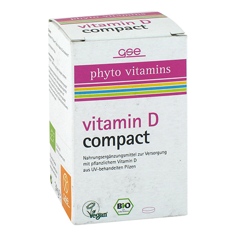 GSE Vitamin D Compact Bio Tabletten 120 Stück
