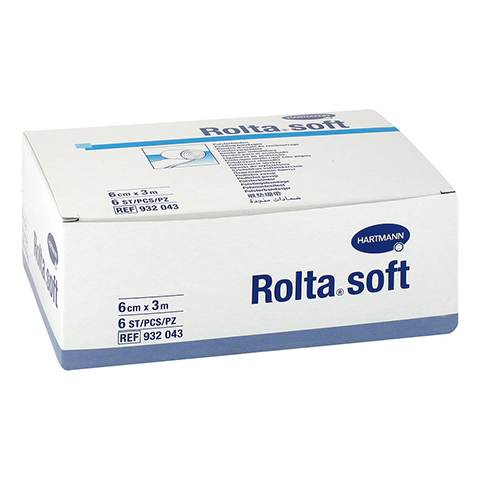 ROLTA soft Synth.-Wattebinde 6 cmx3 m 6 Stck