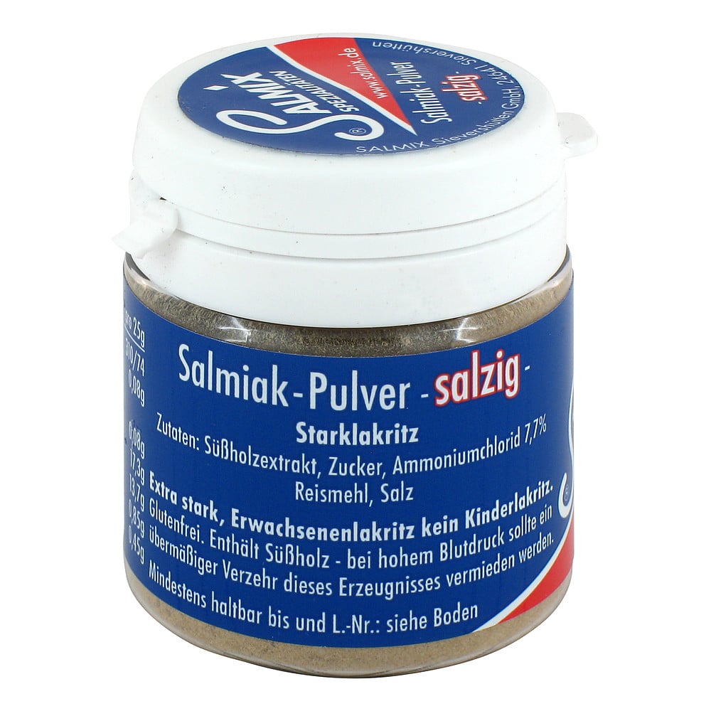 SALMIX Salmiakpulver salzig 25 Gramm