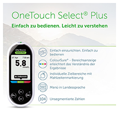 OneTouch Select Plus mmol/l 1 Stck - Info 1