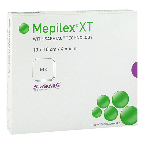 MEPILEX XT 10x10 cm Schaumverband 5 Stck