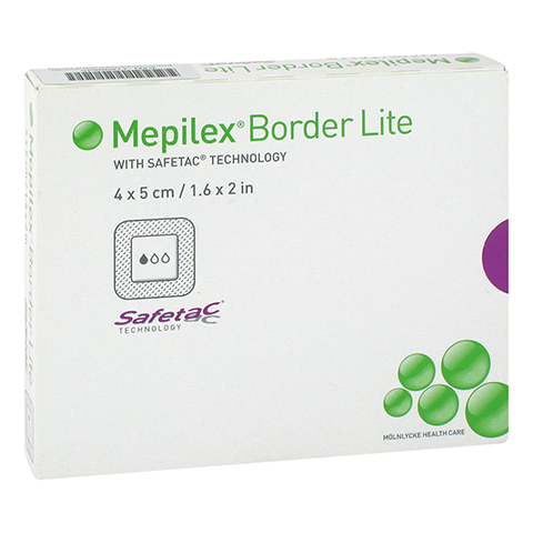 MEPILEX Border Lite Schaumverb.4x5 cm steril 10 Stck
