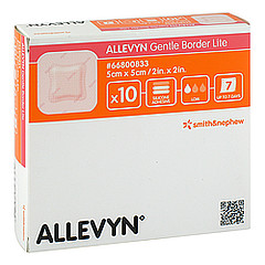 ALLEVYN Gentle Border Lite 5x5 cm Schaumverb.