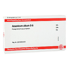 ARSENICUM ALBUM D 6 Ampullen