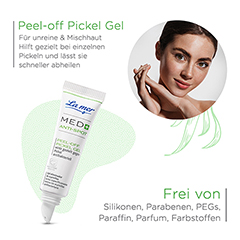 LA MER MED+ Anti-Spot peel-off Pickel Gel o.Parfum 5 Milliliter - Info 2