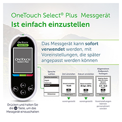 OneTouch Select Plus mmol/l 1 Stck - Info 6