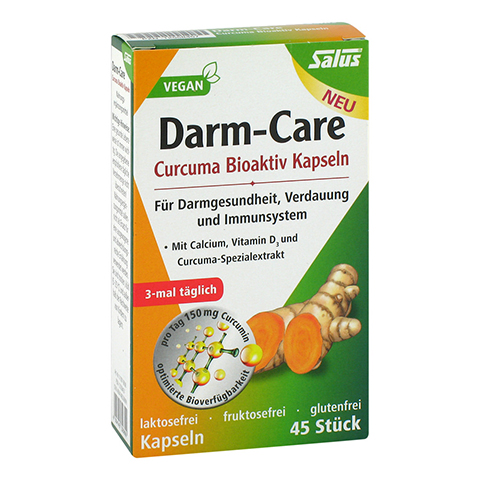 DARM-CARE Curcuma Bioaktiv Kapseln Salus 45 Stück