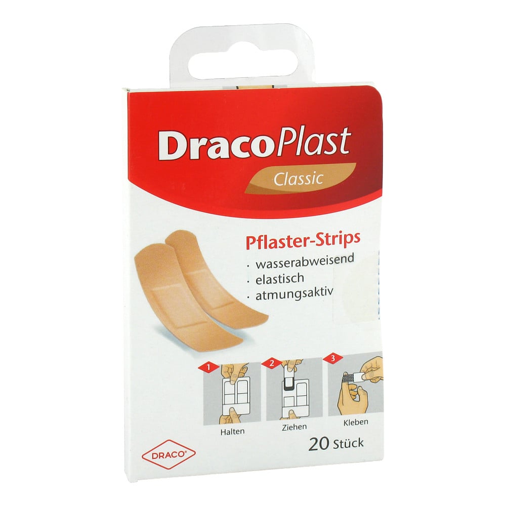 DRACOPLAST Classic Pflasterstrips 20 Stück