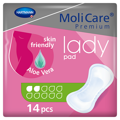 MOLICARE Premium lady pad 2 Tropfen 14 Stück