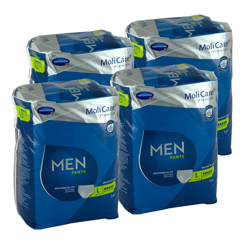 MOLICARE Premium MEN Pants 5 Tropfen L 4x7 Stück