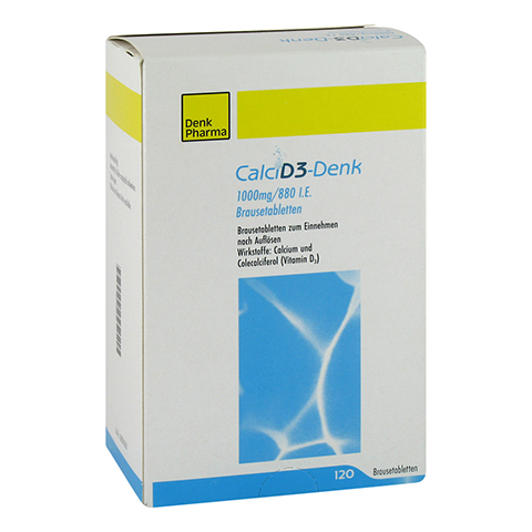 Calci D3-Denk 1000mg/880 I.E. 120 Stck N3