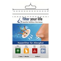 FILTER YOUR LIFE Nasenfilter f.Allergiker Gr.S