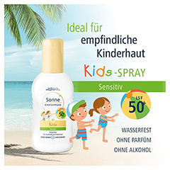 SONNE SCHUTZ & Pflege Spray Kids LSF 50+ 200 Milliliter - Info 1