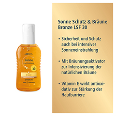 SONNE SCHUTZ & Brune Spray bronze LSF 30 200 Milliliter - Info 2