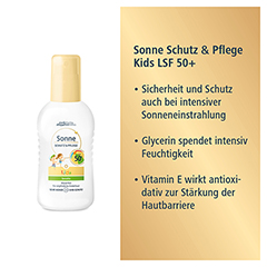 SONNE SCHUTZ & Pflege Spray Kids LSF 50+ 200 Milliliter - Info 2