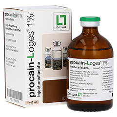 PROCAIN-Loges 1% Injektionsflasche 100 Milliliter N3
