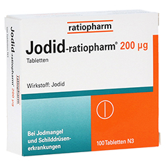 Jodid-ratiopharm 200µg 100 Stück N3