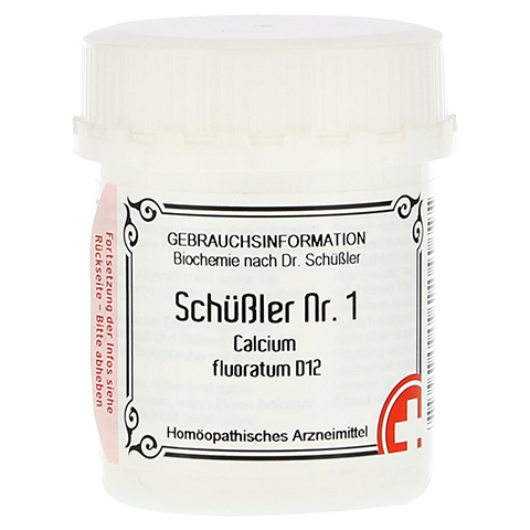SCHSSLER NR.1 Calcium fluoratum D 12 Tabletten 400 Stck