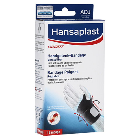 Hansaplast Bandage Handgelenk verstellbar 1 Stück
