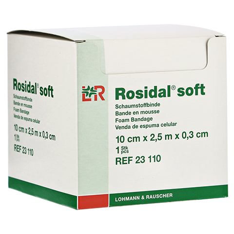 ROSIDAL Soft Binde 10x0,3 cmx2,5 m 1 Stck