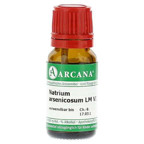 NATRIUM ARSENICOSUM LM 6 Dilution 10 Milliliter N1