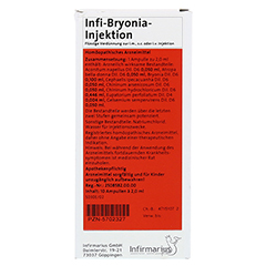 INFI BRYONIA Injektion 10x2 Milliliter N1 - Vorderseite