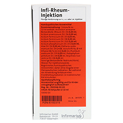 INFI RHEUM Injektion 50x1 Milliliter - Vorderseite
