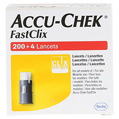 ACCU-CHEK FastClix Lanzetten 204 Stück - Vorderseite