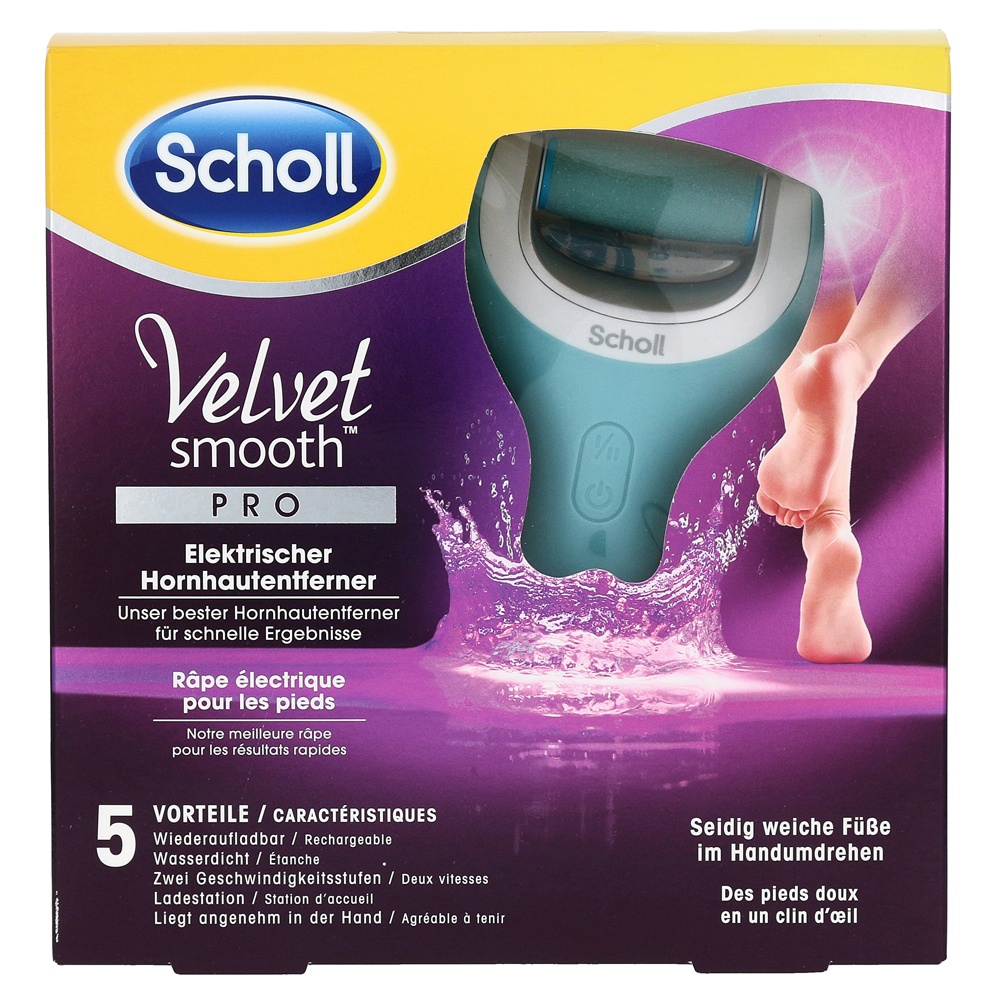 Scholl Velvet Smooth Stück | medpex Hornhautentferner Elektr. 1 Pro